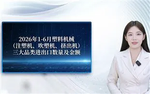 2026年上半年：我國注塑機(jī)累計出口金額增速回落
