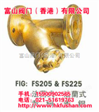 黄铜法兰过滤器FS205香港富山